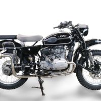 GPR auspuff kompatibel mit  Ural Gear Up 2020-2024, Ultracone, Racing-Komplettsystem-Auspuff, einschließlich Krümmer und abnehmbarem DB-Killer 