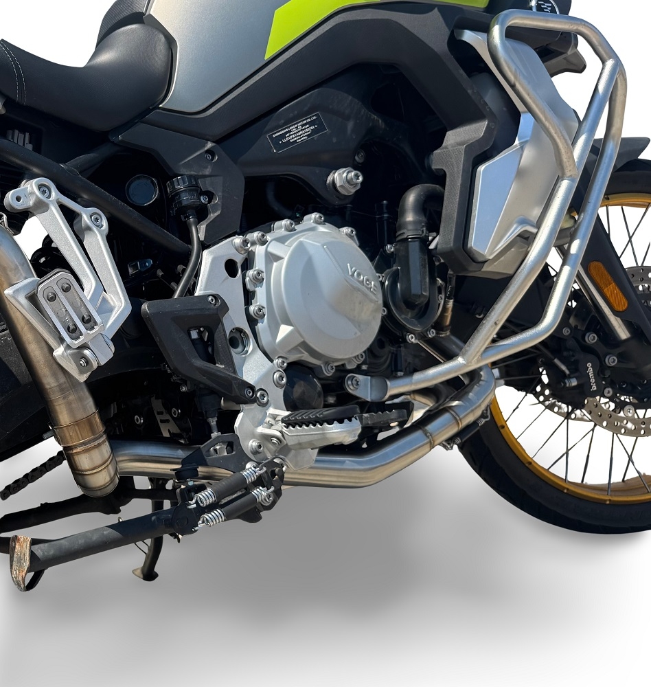 GPR auspuff kompatibel mit  Voge 900DSX 2024-2025, Decatalizzatore RACING, Decat Pipe, Katalysatorabscheider, artikel ohne Genehmigung 