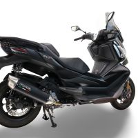 GPR auspuff kompatibel mit  Bmw C 400 X -GT 2019-2020, Furore-X Scooter, Slip-on-Auspuff zugelassen für Nicht-EU-Märkte, einschließlich Verbindungsrohr und abnehmbarem DB-Killer 