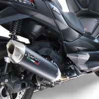 GPR auspuff kompatibel mit  Bmw C 400 X -GT 2019-2020, Furore-X Scooter, Slip-on-Auspuff zugelassen für Nicht-EU-Märkte, einschließlich Verbindungsrohr und abnehmbarem DB-Killer 