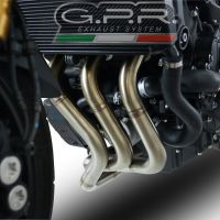 GPR auspuff kompatibel mit  Suzuki Gsx-8S 2022-2024, M3 Black Titanium, Racing-Komplettsystem-Auspuff, einschließlich Krümmer und abnehmbarem DB-Killer 