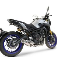 GPR auspuff kompatibel mit  Yamaha Mt-09 2014-2016, M3 Inox , Racing-Komplettsystem-Auspuff, einschließlich Krümmer und abnehmbarem DB-Killer 