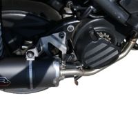 GPR auspuff kompatibel mit  Yamaha Zuma 125 2009-2015, Furore Nero, Racing-Komplettsystem-Auspuff, einschließlich Krümmer und abnehmbarem DB-Killer 