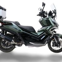 GPR TECH Zontes 368 G 2025/2026 Topcase aus Aluminium, Inklusive Stahlplatte und Aluminium-Dachträger Kapazität Liter 35