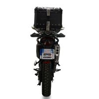 GPR TECH Zontes 703 F 2025/2026 Topcase aus Aluminium, schwarze Farbe mit spezifischer Platte enthalten Kapazität Liter 35