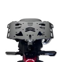 GPR TECH Zontes 703 F 2025/2026 Topcase aus Aluminium, silberfarben mit spezifischer Platte inklusive Kapazität Liter 45
