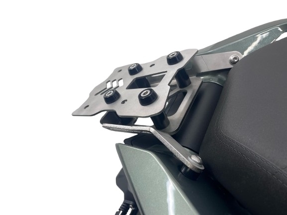 GPR TECH Zontes 368 G 2025/2026 Topcase aus Aluminium, Inklusive Stahlplatte und Aluminium-Dachträger Kapazität Liter 35