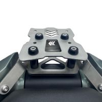 GPR TECH Zontes 368 G 2025/2026 Gepäckträger hintenTop Case ALPITECH 26 > 35 LT Gepäckträger hinten, aus Edelstahl mit 4 Verankerungspunkten